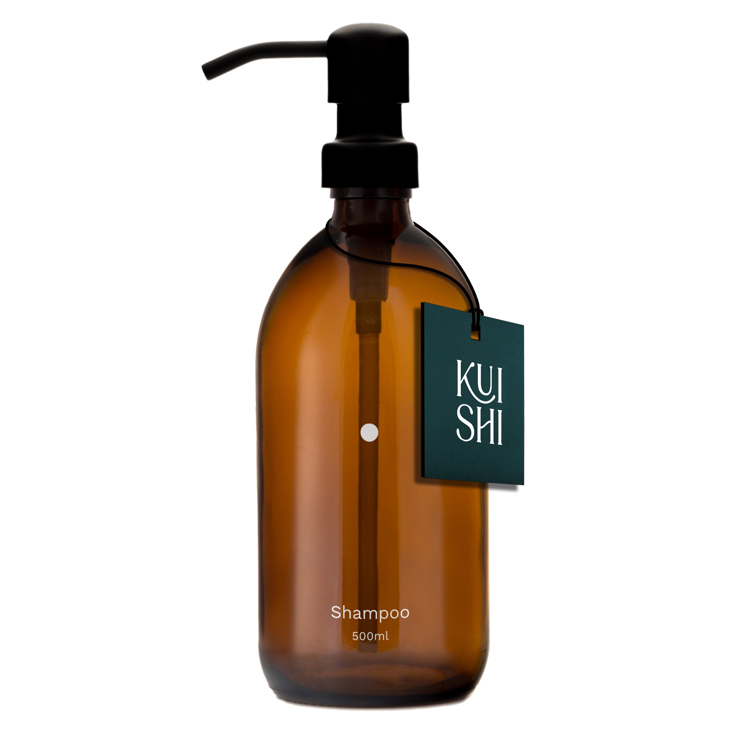 Minimal Amber Soap Dispenser product photo from Kuishi